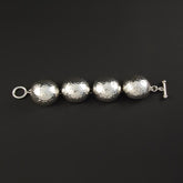 Hammered Ball Bracelet