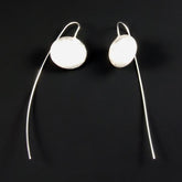 Silver Plain Earrings