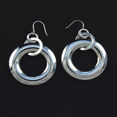 Circular Shiny Earrings