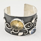 Green & Blue Stones Bracelet