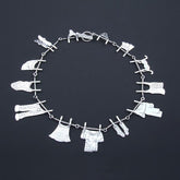 Clothesline Plain Necklace