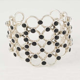 Silver Rings with Onix Stones