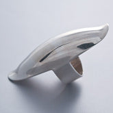 Big Plain Oval Ring
