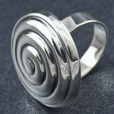 Spiral Plain Ring