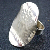 Hammered Ondulated Ring