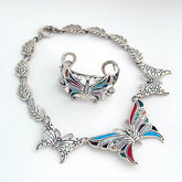 Silver Stoned Butterflies