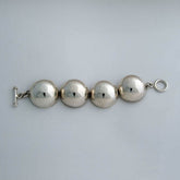 Silver Plain Semi-Spheres