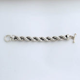 Silver Braided Bracelet