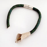 Malaquite Flower Necklace