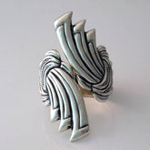 Silver Laced Bracelet