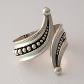 Silver Marbled Bracelet