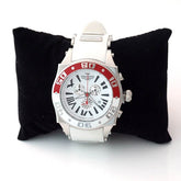 Aquaswiss Silver & Red