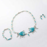 Turquoise and Silver Set
