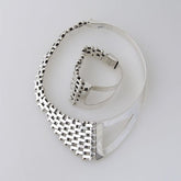 Open Petatillo Set Mexican Sterling Silver