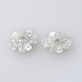 Flower Clip On Earring