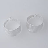 Brushed Post Earring