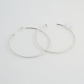 Hammered Hoops Large