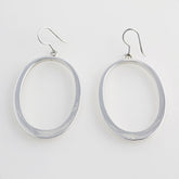 Hollow Hoop Oval Plain