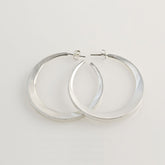 Hollow Hoop Plain Medium