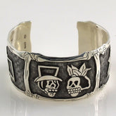 Plain & Oxidized Katrina Bracelet