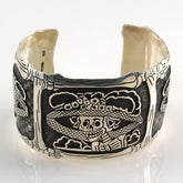 Plain & Oxidized Catrina Bracelet