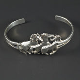 Silver Horses Bracelet