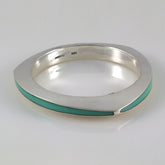 Malachite Bracelet Mexican Sterling Silver