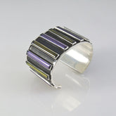 Peridot and Amethyst Bracelet