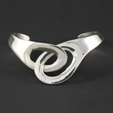 Linked Plain Bracelet Mexican Sterling Silver