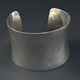 Brushed Concave Bracelet Mexican Sterling Silver