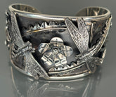 Dragon Fly Flower Bracelet