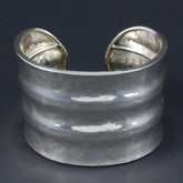 Hammered Silver Bracelet