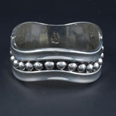 One Line of Silver Marbles