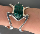 Malaquite Frog Bracelet