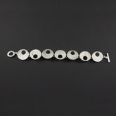 Hollow Circles Plain Bracelet