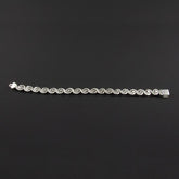 Linked Waves Bracelet