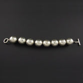 Hammered Marbles Bracelet