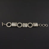 Circles & Squares Plain Bracelet