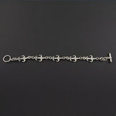 Linked Anchors Bracelet