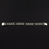 Silver Chain Plain Bracelet