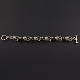 Skulls Chain Bracelet
