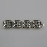 Squares with Small Turquoise Stones