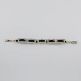 Leather Straps Tied Squares