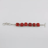 Coral Chain Bracelet