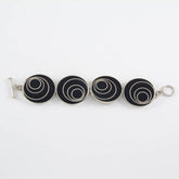 4 Onix Circles Bracelet