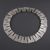 Circular Silver Necklace