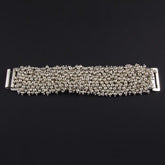 Silver Marbles Plain Bracelet