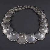 Hammered Circles Necklace