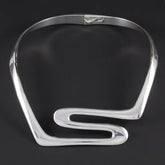 Curved Plain Necklace