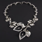 Flowered Plain Necklace